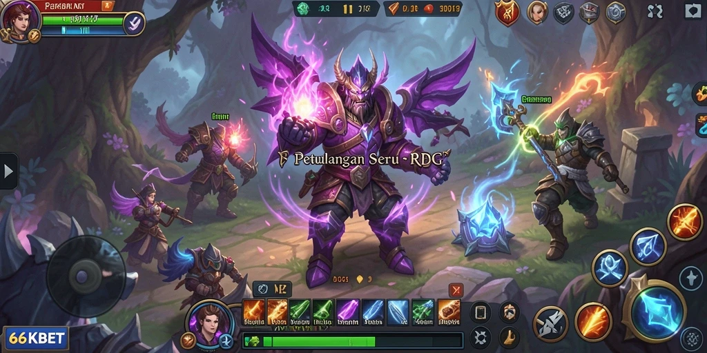 Gameplay hebat dalam dunia RPG yang memukau.
