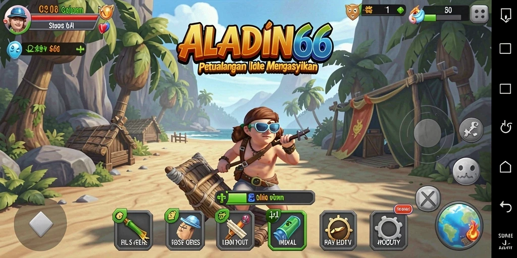 Gameplay Idle yang seru dan menakjubkan dalam ALADIN66.