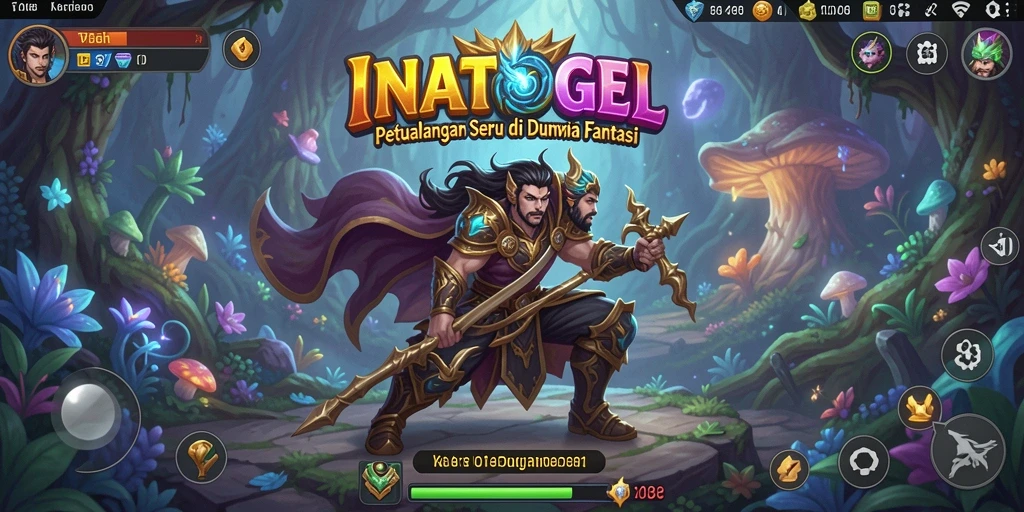 Tampilan gameplay petualangan yang memukau di INATOGEL.