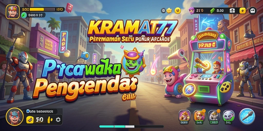 Tampilan gameplay KRAMAT77 yang penuh aksi seru dan tantangan.