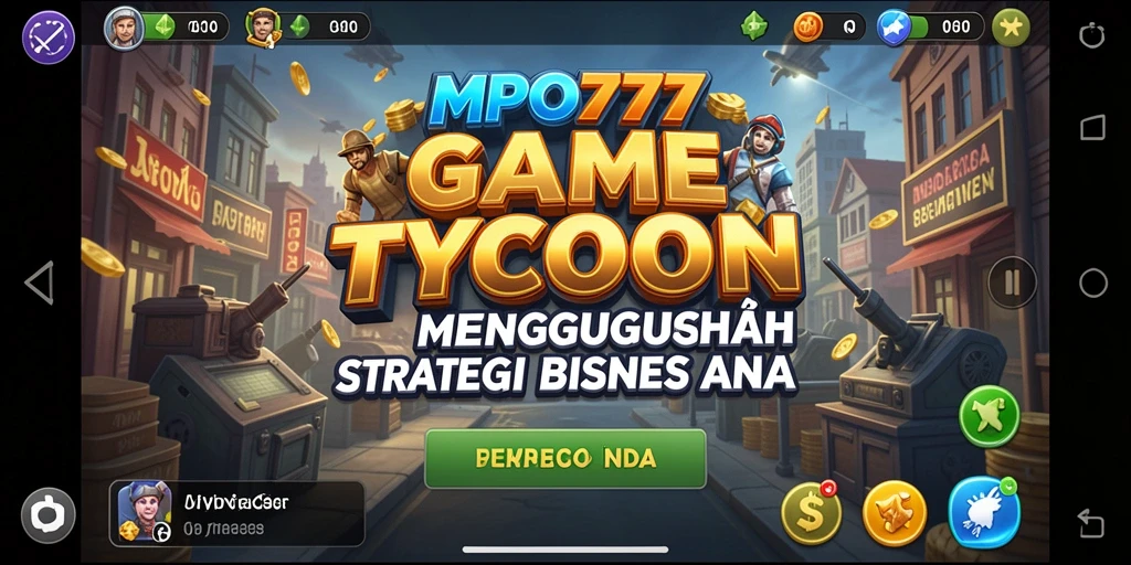 Tampilan gameplay MPO777 yang mendebarkan di dunia Tycoon.