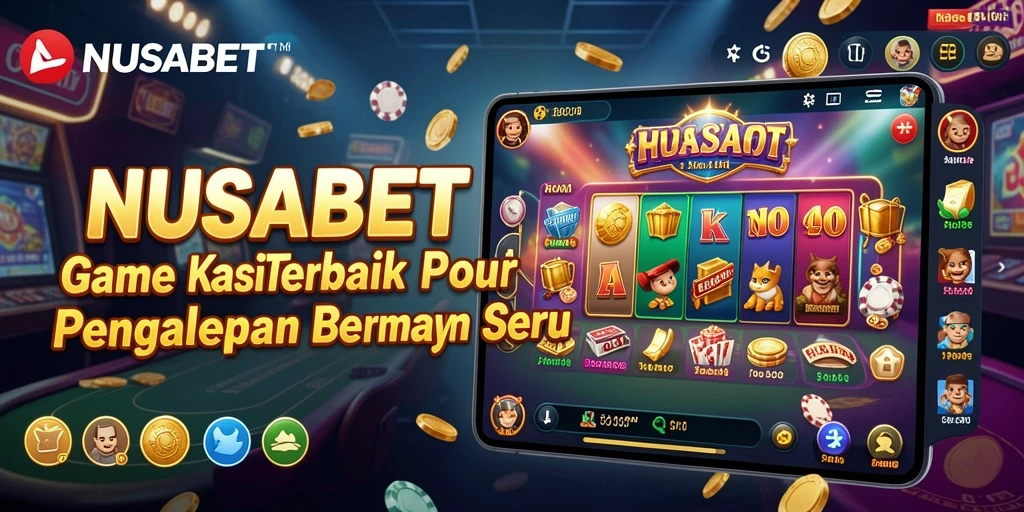 Tampilan gameplay menarik di NUSABET dengan berbagai pilihan permainan Kasino.