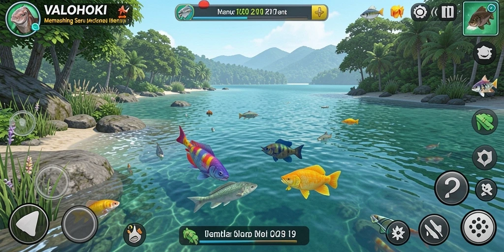Tangkapan ikan yang menakjubkan dalam VALOHOKI.