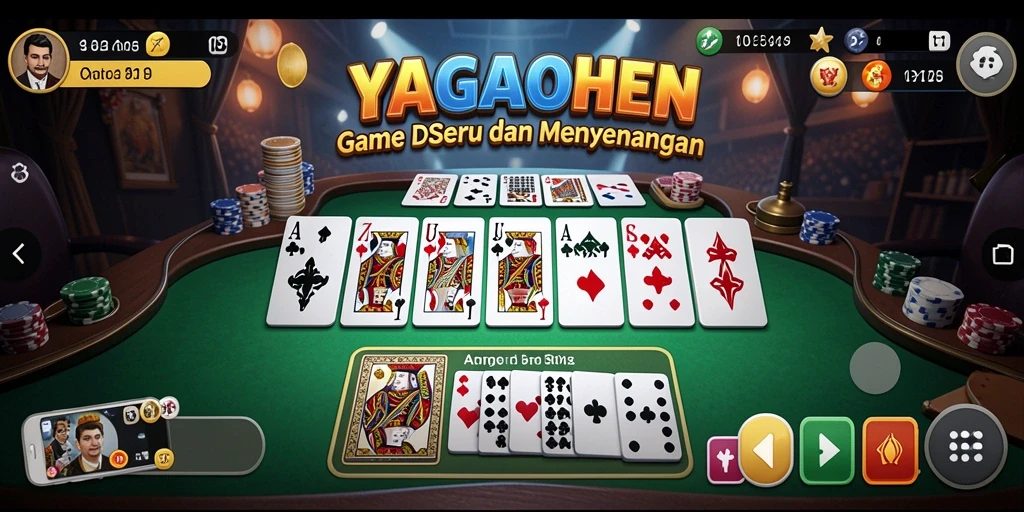 Tampilan menarik gameplay Domino di YAGAOHEN.